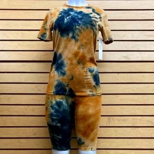 2 pcs Biker Short Set